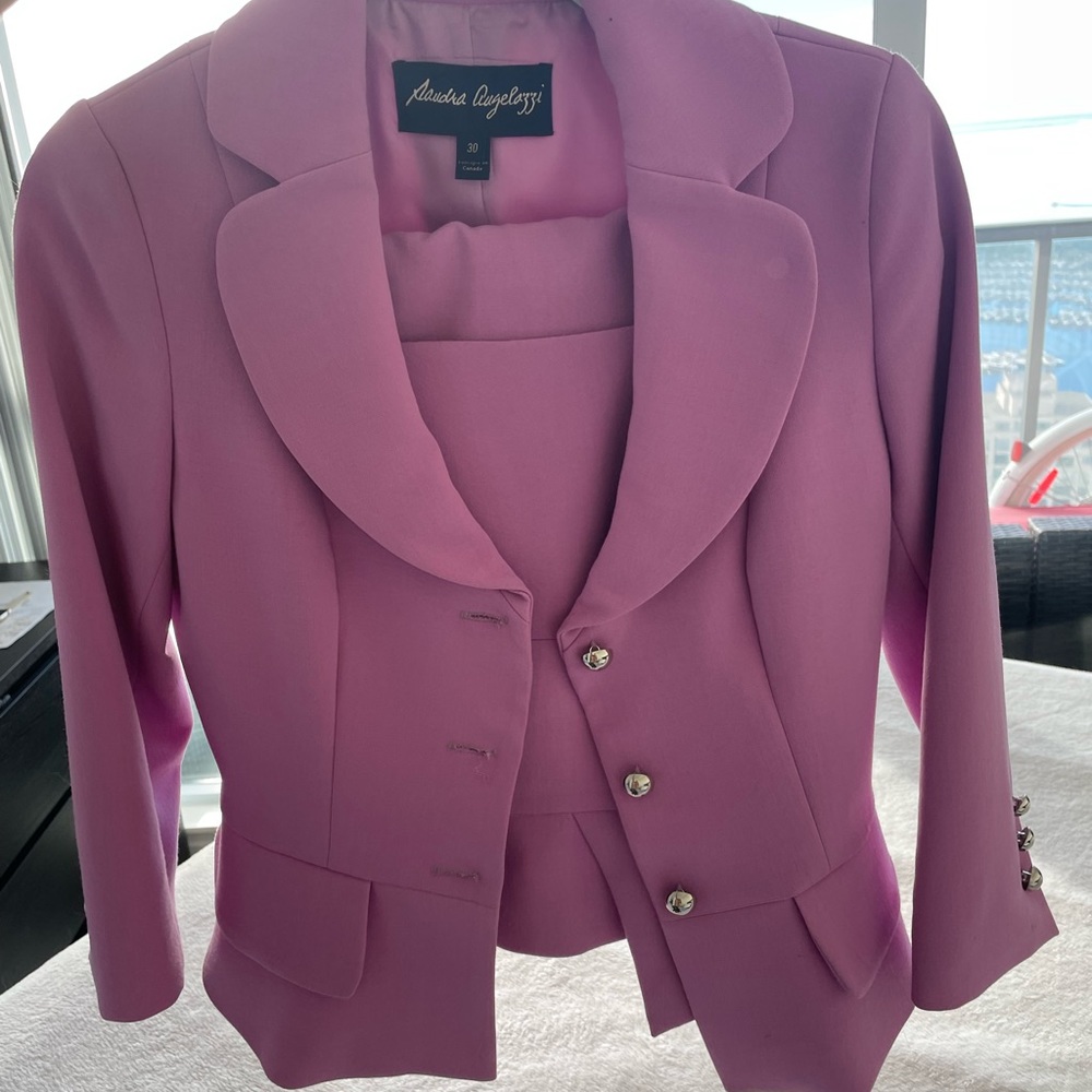 3 piece suit from Femme de Carrie.